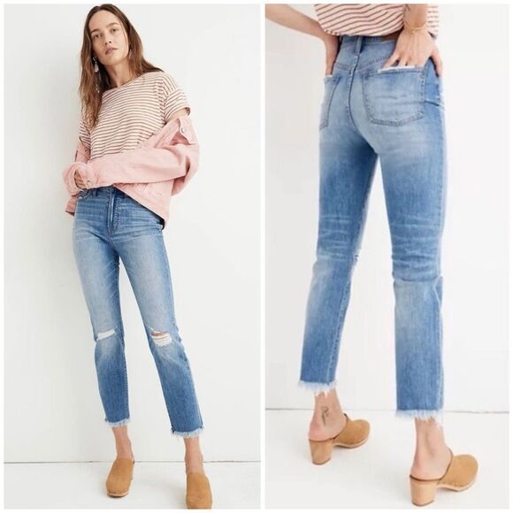 Madewell The Perfect Vintage Jean High Rise In Parnell Wash K7549 - Picture 1 of 13